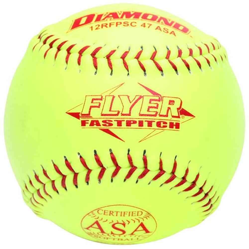 Franklin Sports 4 Official League Softballs, Yellow