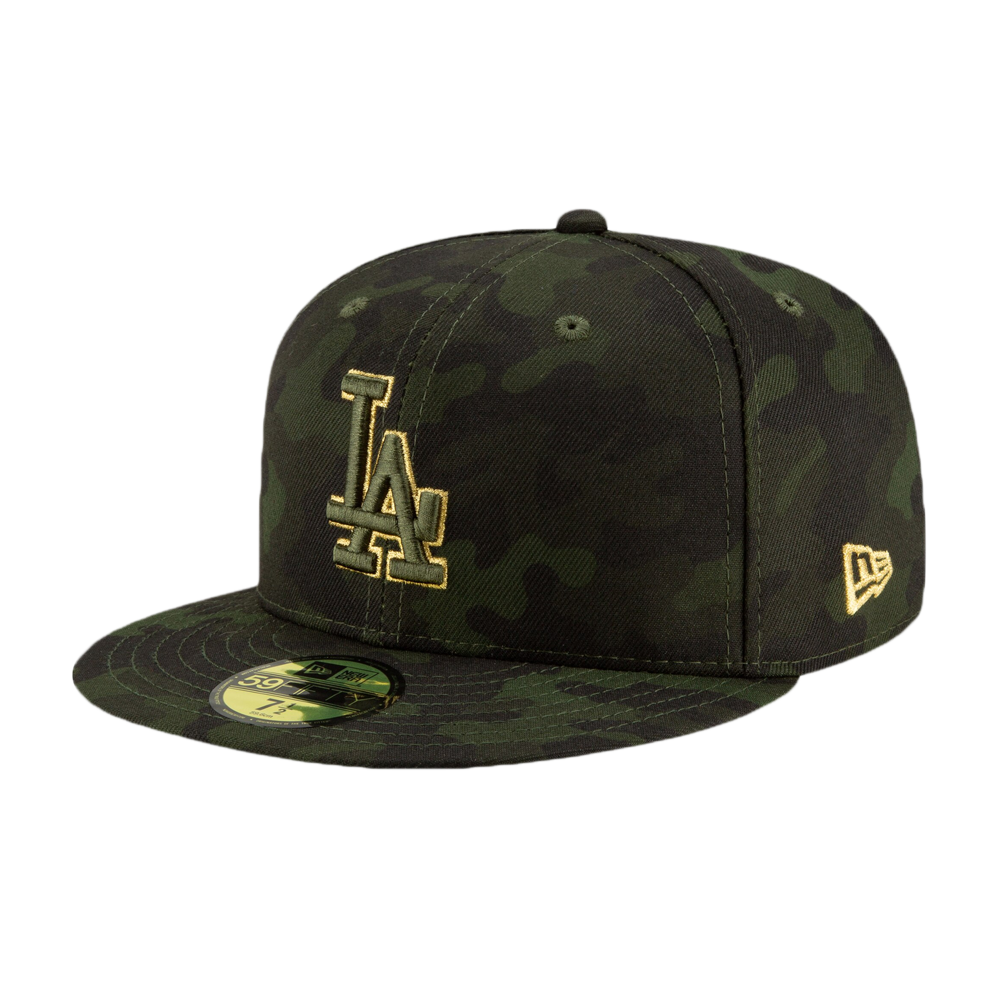 New Era Texas Rangers MLB Armed Forces Day 59FIFTY Camo Fitted Hat